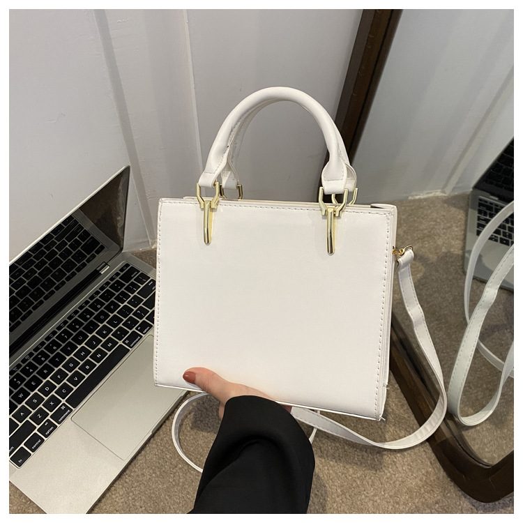 Stitched Minimalist Crossbody Shoulder Bag view 7