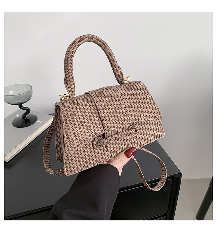 Striped Minimalist Crossbody Shoulder Bag view 9