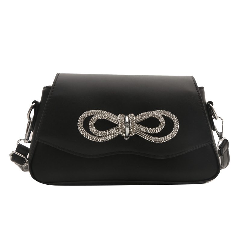Rhinestone Bow Crossbody Bag view 5