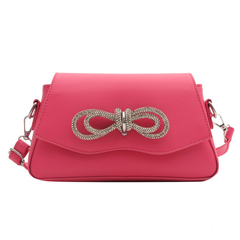 Rhinestone Bow Crossbody Bag view 7