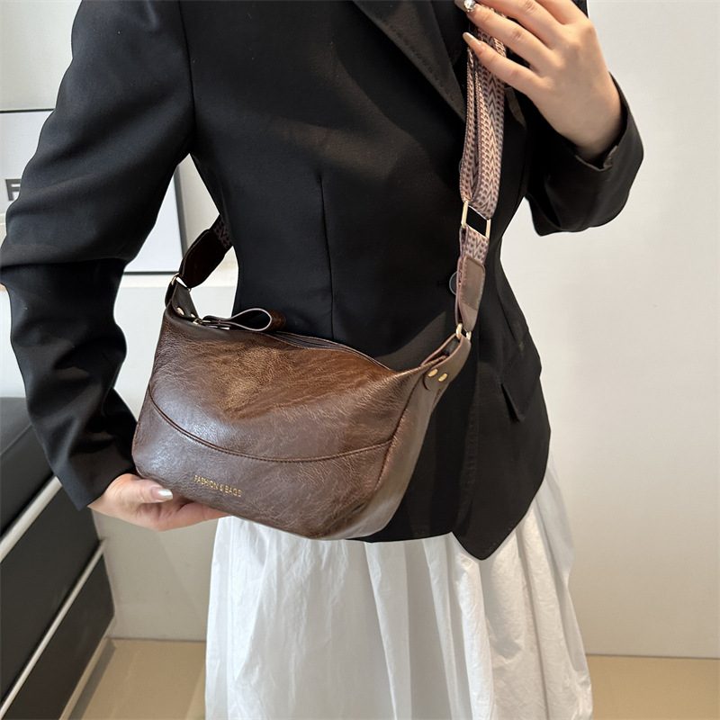 Soft PU Dumpling Crossbody Bag view 4