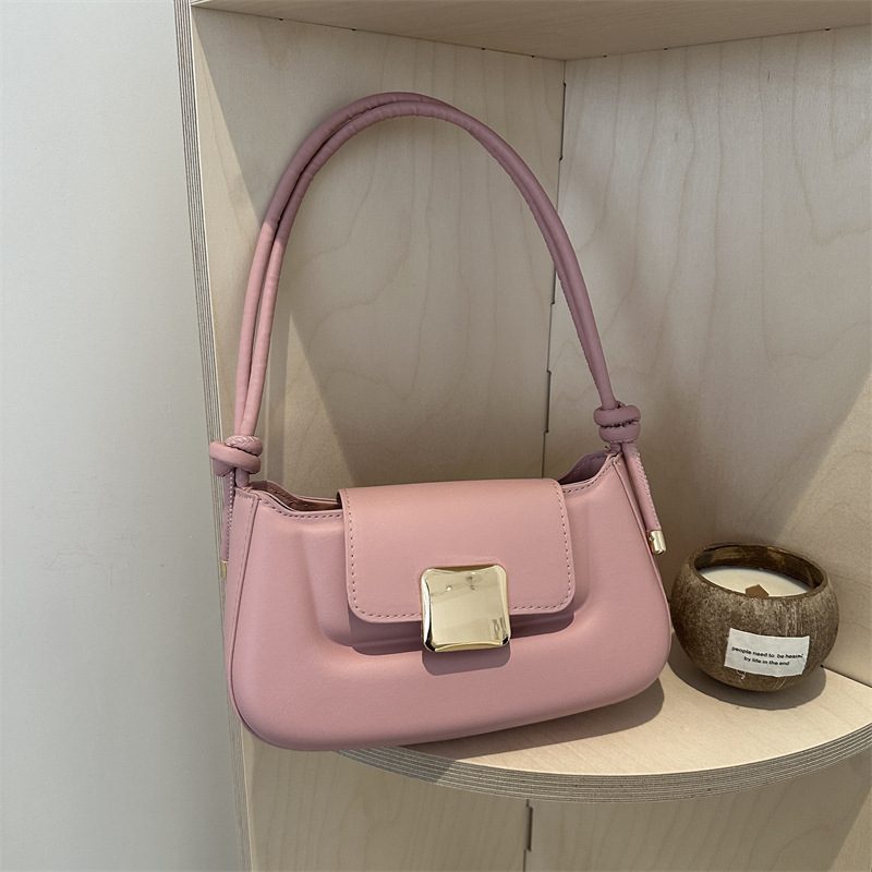 Minimalist Textured Shoulder Crossbody Bag view 2