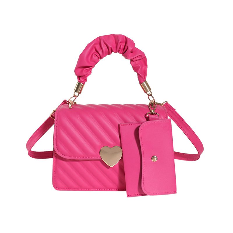 Embroidered Stitched Square Crossbody Bag view 11