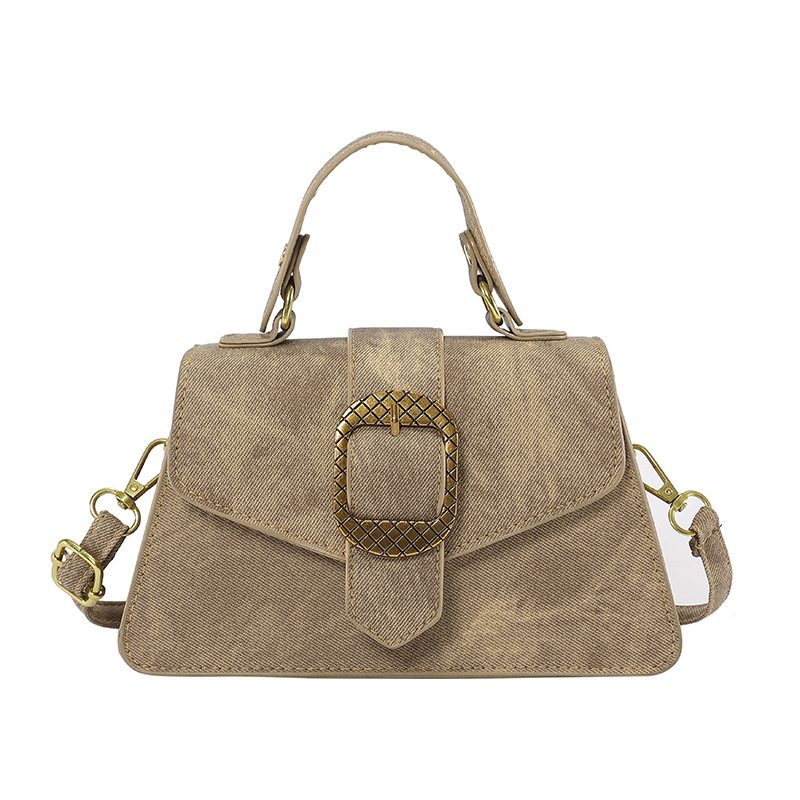 Belt Buckle Shoulder Crossbody Bag view 8