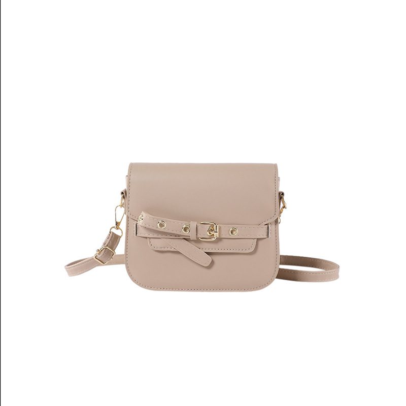 Belt Buckle Saddle Crossbody Bag view 7