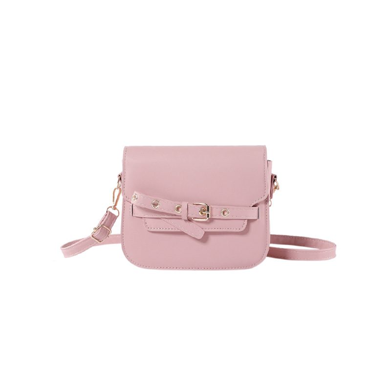 Belt Buckle Saddle Crossbody Bag view 8