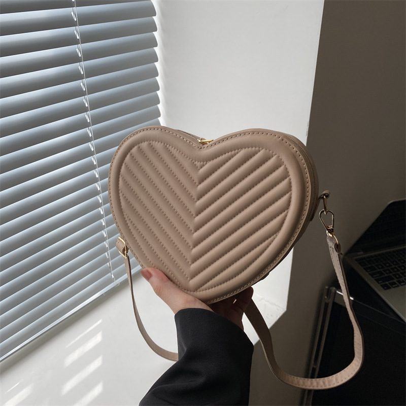 Minimalist Heart Crossbody Bag view 2