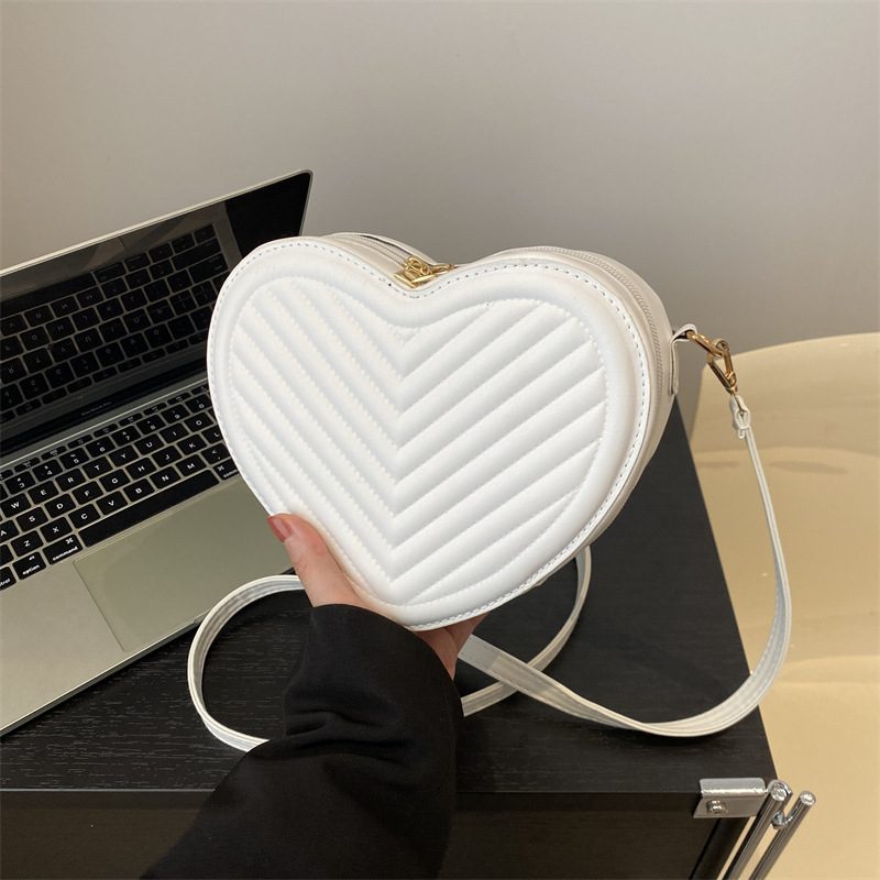 Minimalist Heart Crossbody Bag view 3