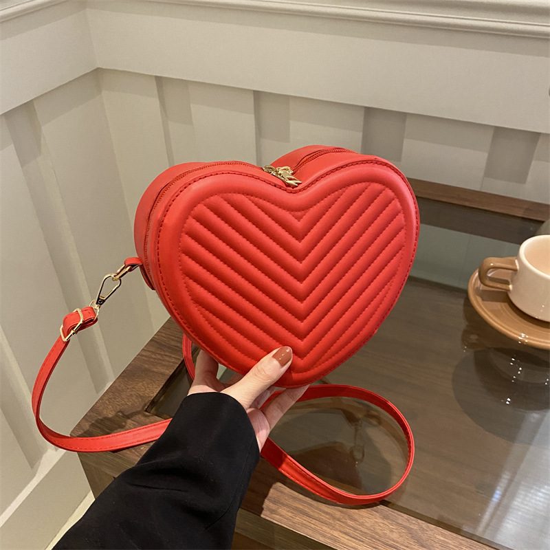 Minimalist Heart Crossbody Bag view 4