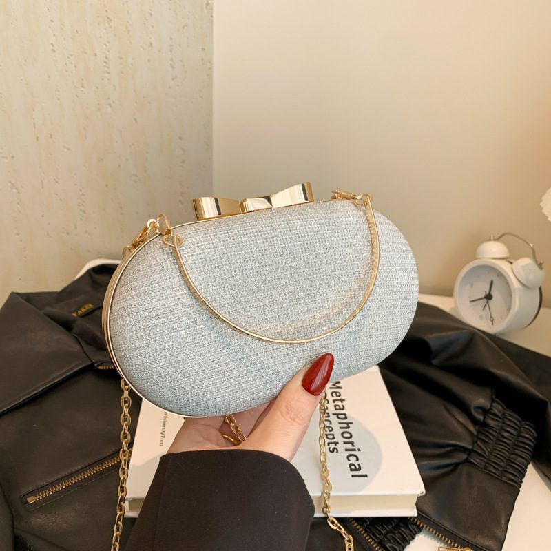 Chain Crossbody Evening Clutch Bag view 3