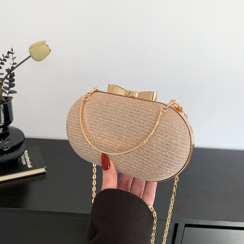 Chain Crossbody Evening Clutch Bag view 4