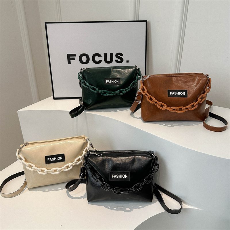 Acrylic Chain Crossbody Shoulder Bag