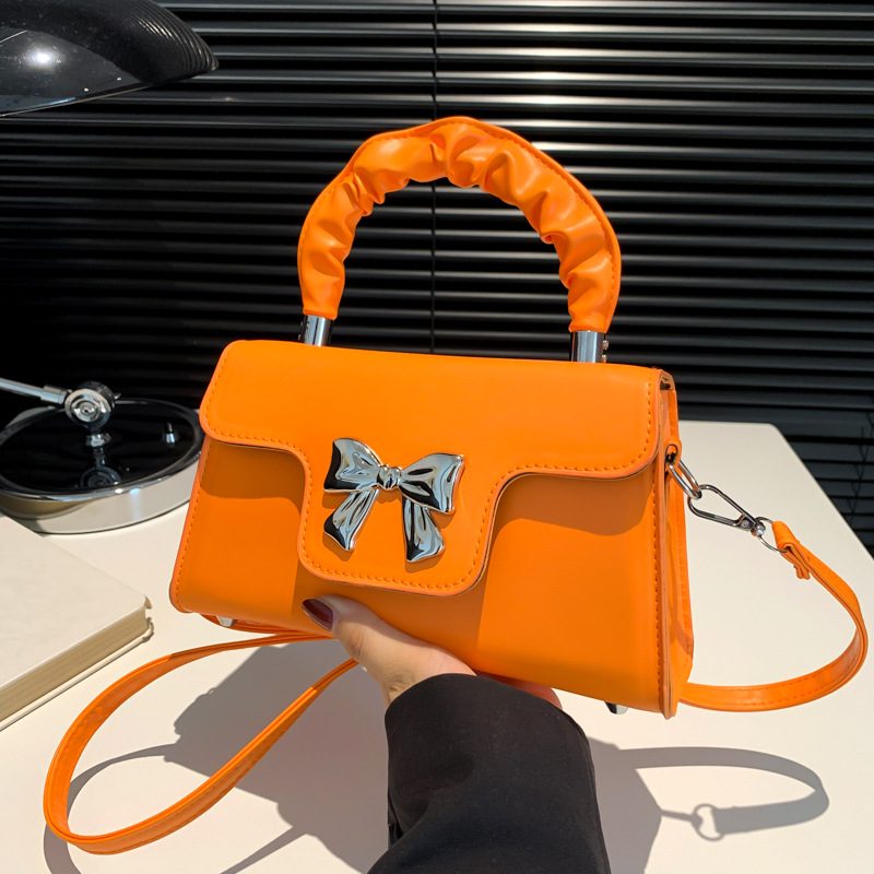 Bow Mini Square Chain Crossbody Bag view 2