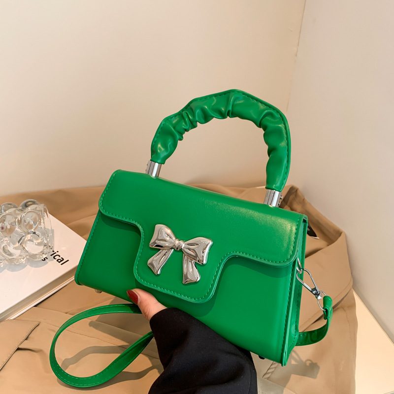 Bow Mini Square Chain Crossbody Bag view 3