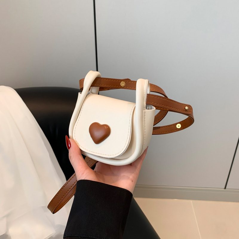 Mini Color Block Saddle Crossbody Bag view 2