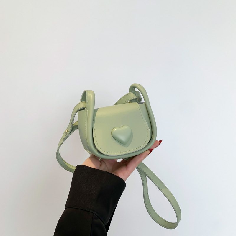 Mini Color Block Saddle Crossbody Bag view 3