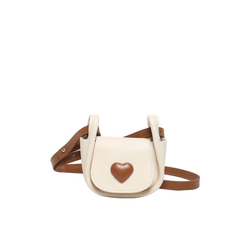 Mini Color Block Saddle Crossbody Bag view 6