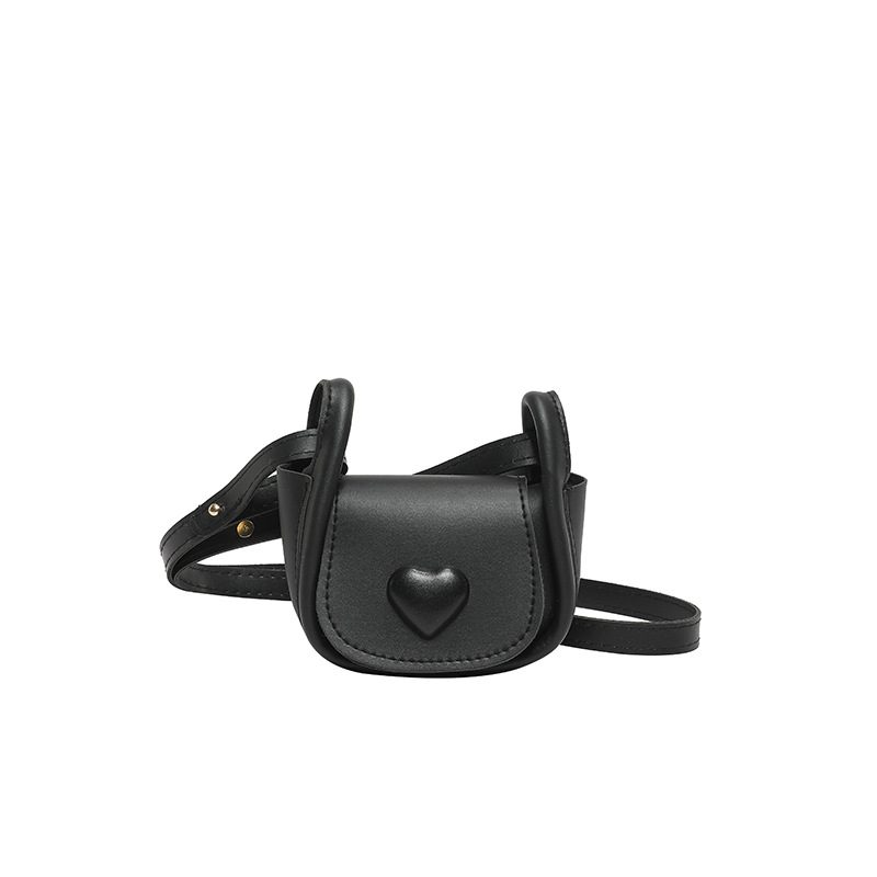 Mini Color Block Saddle Crossbody Bag view 7