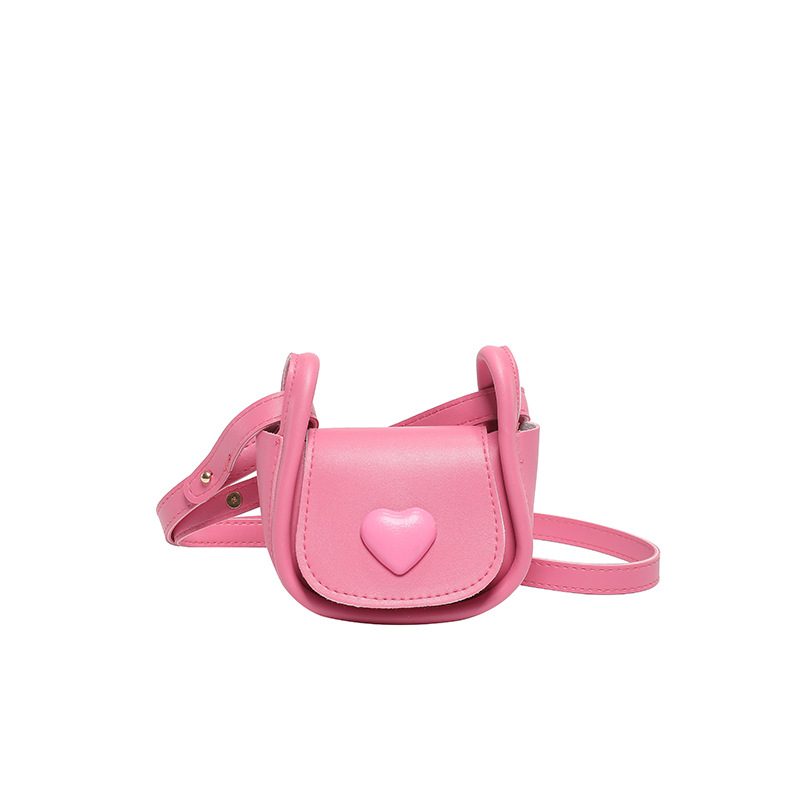 Mini Color Block Saddle Crossbody Bag view 9