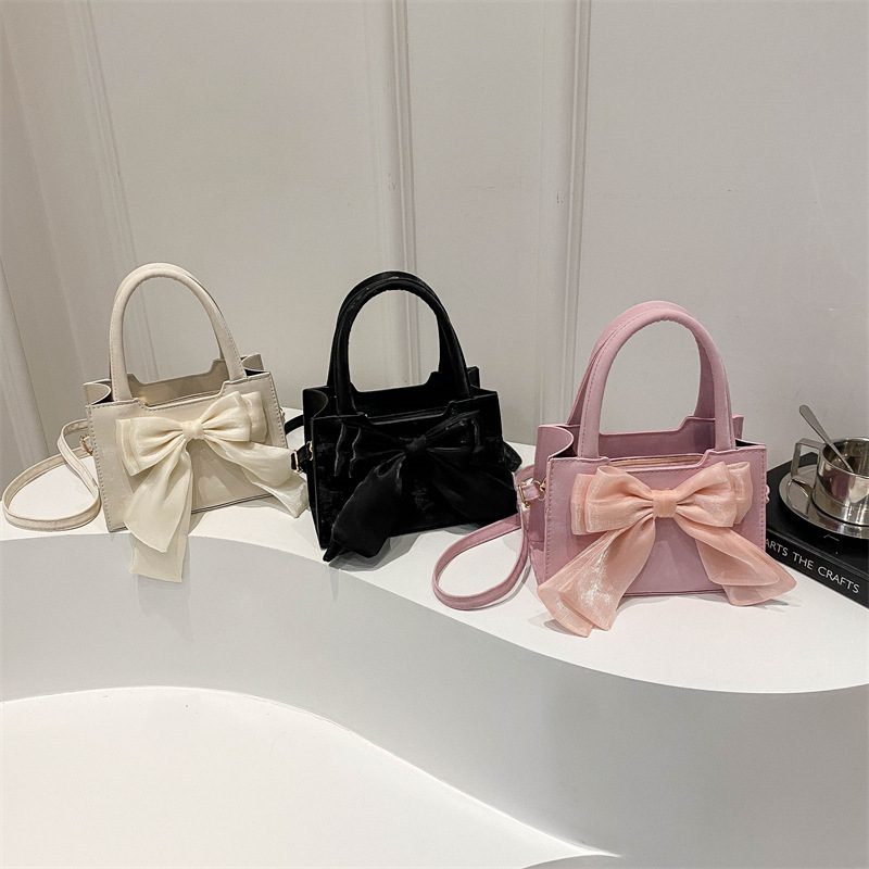 Bow Large Capacity Shoulder Crossbody Bag