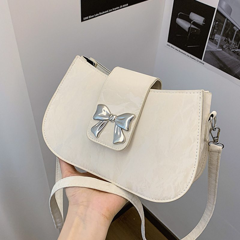 Bow Mini Square Top-Handle Crossbody Bag view 4