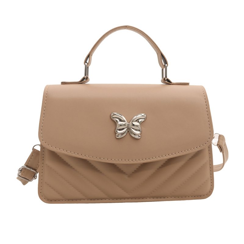 Solid Color Crossbody Mini Square Bag view 11