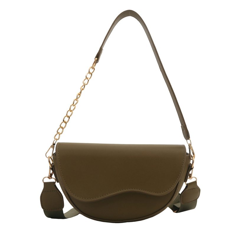 Vintage Saddle Crossbody Bag view 11