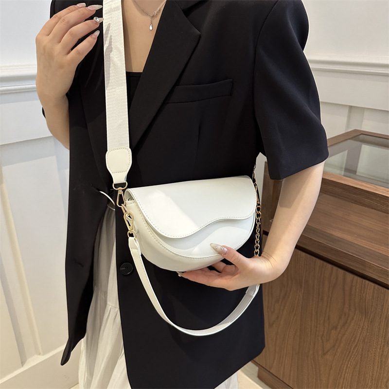 Vintage Saddle Crossbody Bag view 3