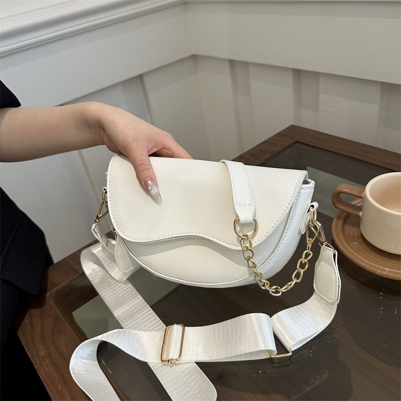 Vintage Saddle Crossbody Bag view 4