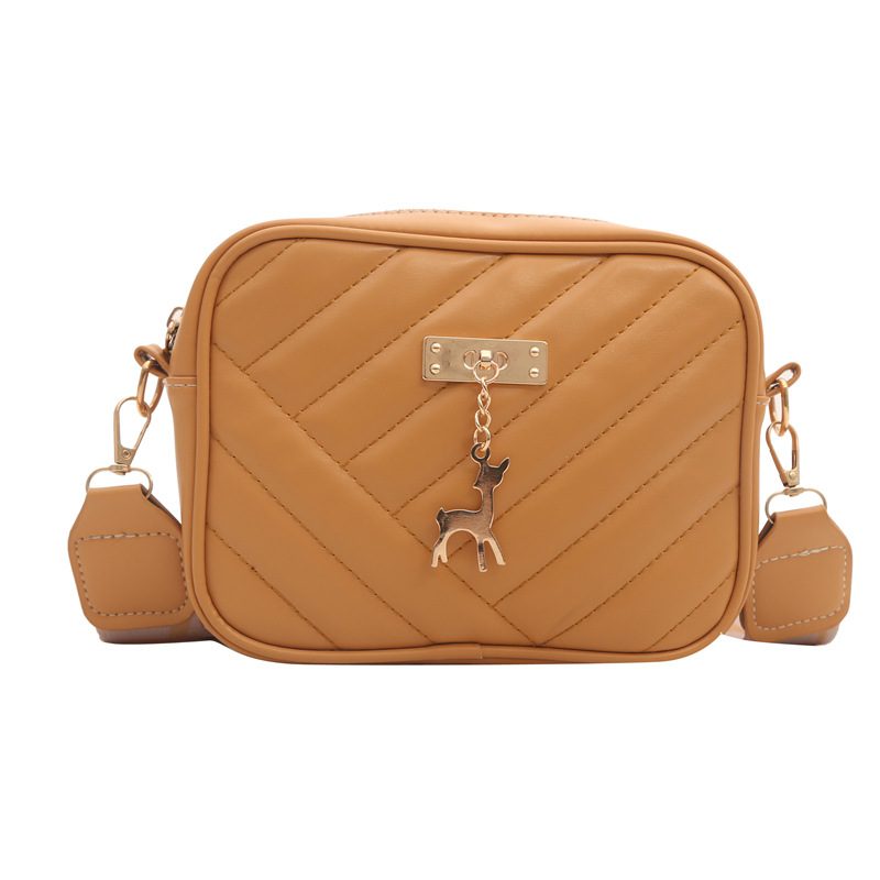 Wide Strap Crossbody Mini Square Bag view 10