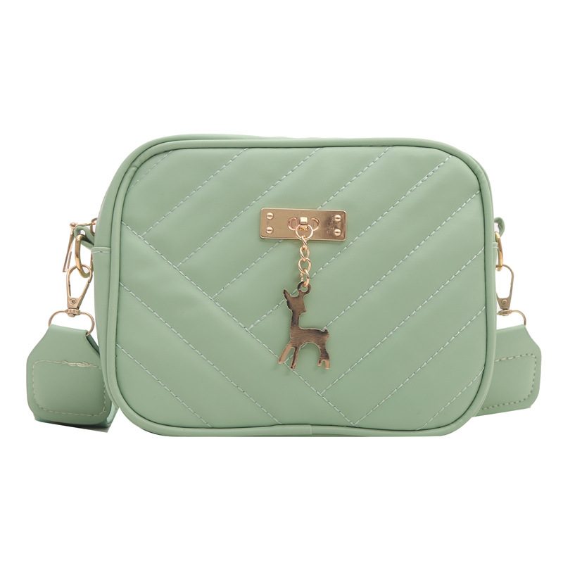 Wide Strap Crossbody Mini Square Bag view 7