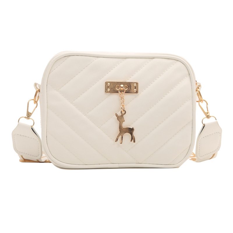 Wide Strap Crossbody Mini Square Bag view 9