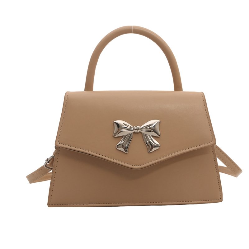 Bow Top-Handle Crossbody Mini Square Bag view 6