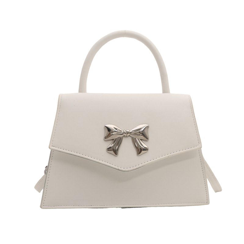 Bow Top-Handle Crossbody Mini Square Bag view 7
