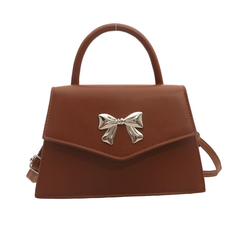Bow Top-Handle Crossbody Mini Square Bag view 8