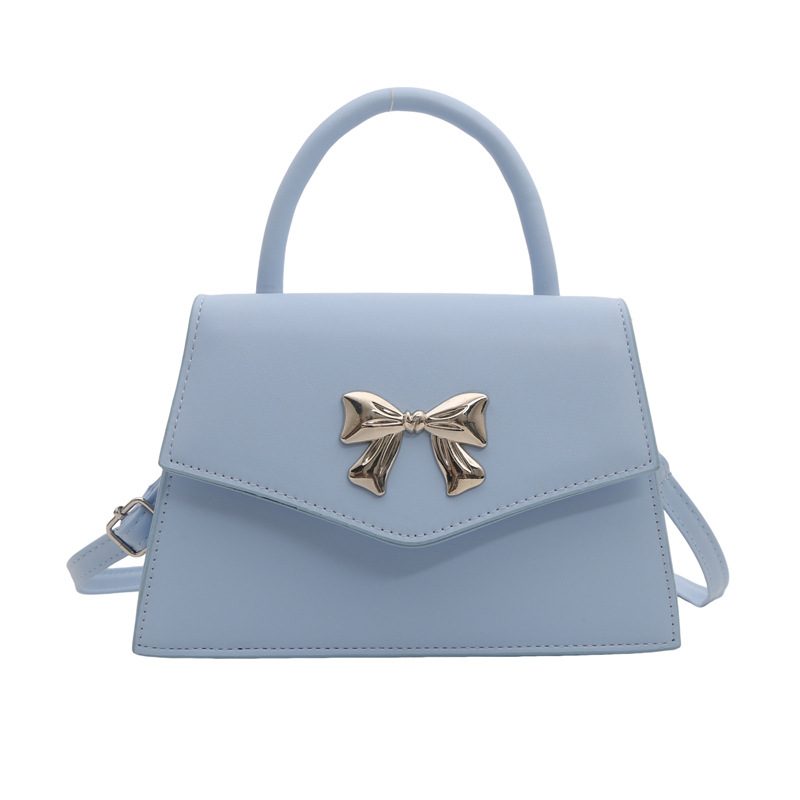 Bow Top-Handle Crossbody Mini Square Bag view 9