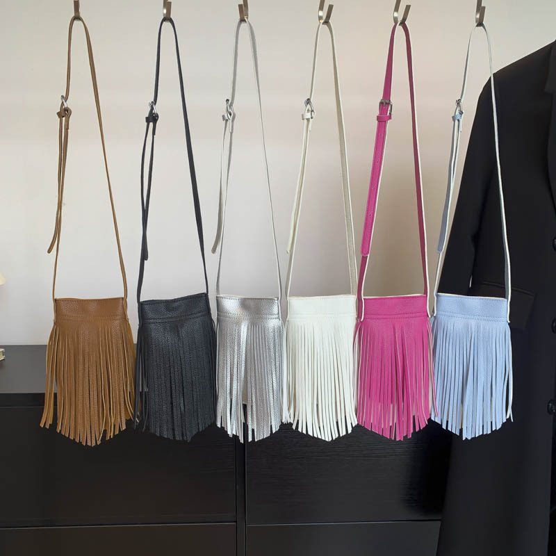 Tassel Crossbody Shoulder Bag