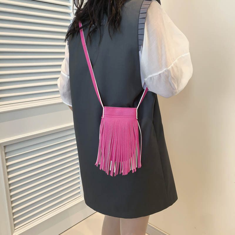 Tassel Crossbody Shoulder Bag view 2