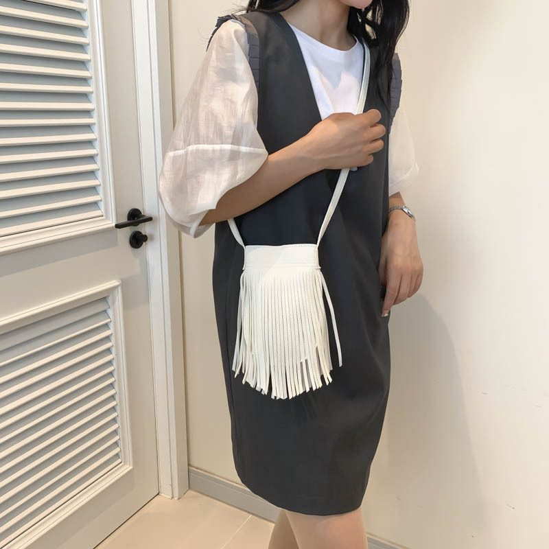 Tassel Crossbody Shoulder Bag view 3