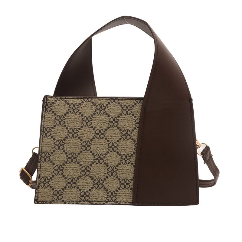 Spliced Top-Handle Crossbody Bag view 6