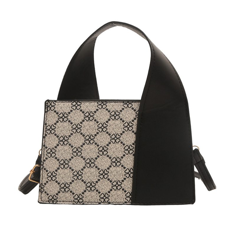 Spliced Top-Handle Crossbody Bag view 8