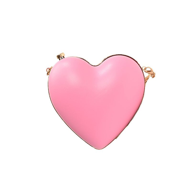 Heart Shaped Chain Crossbody Bag view 9
