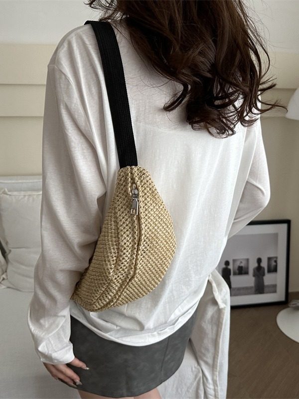 Gewebte Mini Bauchtasche Umhängetasche Brusttasche view 4