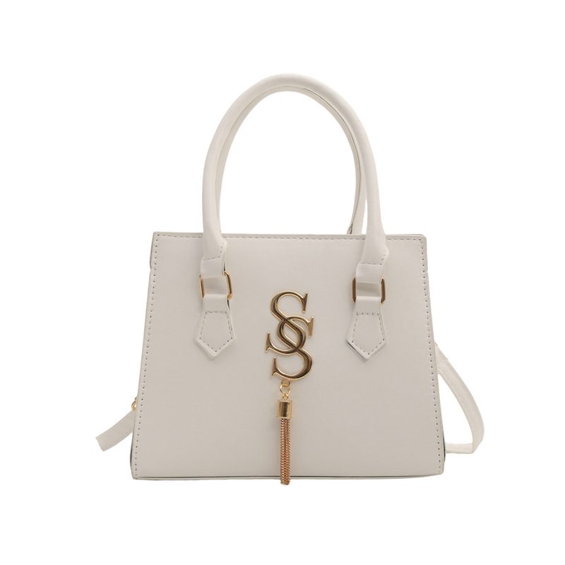 Sac Carré à Poignée Uni Minimaliste view 10