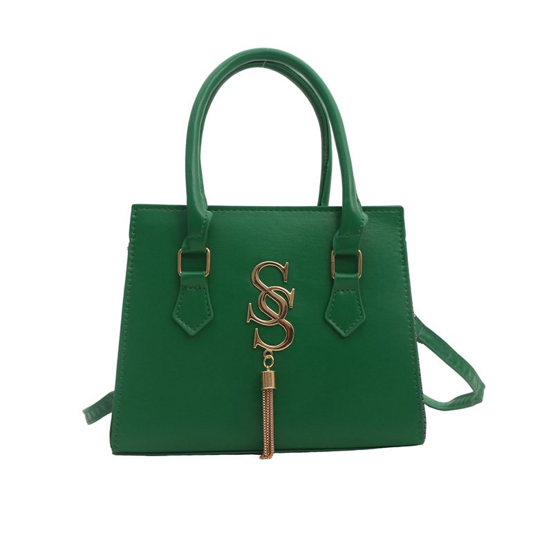 Sac Carré à Poignée Uni Minimaliste view 8