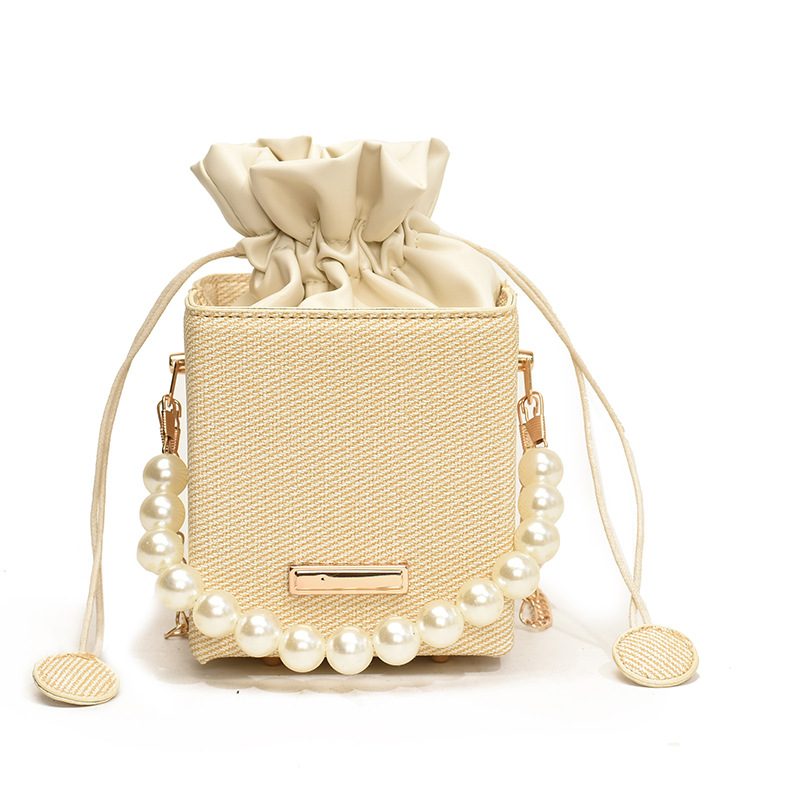 Pearl Chain Crossbody Shoulder Bag view 10