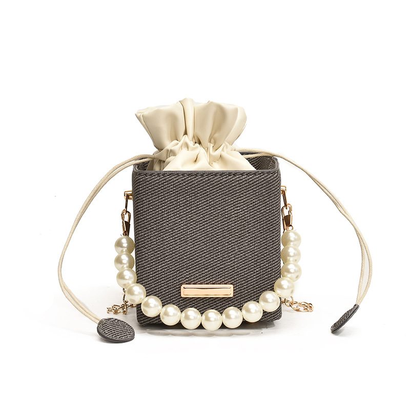 Pearl Chain Crossbody Shoulder Bag view 6