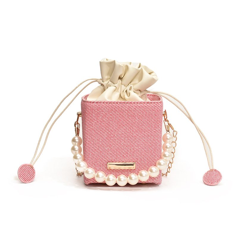 Pearl Chain Crossbody Shoulder Bag view 7