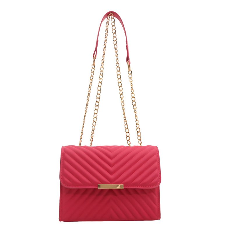 Chain Strap Square Crossbody Bag view 7