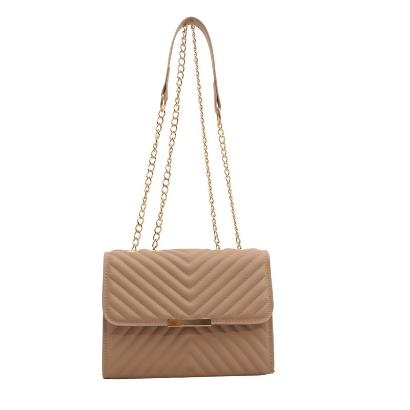 Chain Strap Square Crossbody Bag view 8